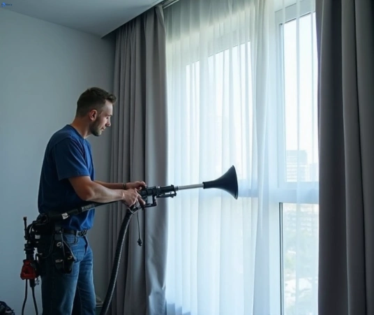 Professional curtain stain removal process equipment Matty Curtain Cleaning neutral-bay-nsw